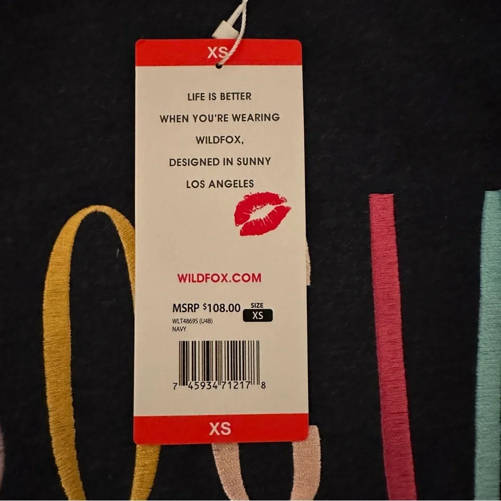 Wildfox Embroidered 